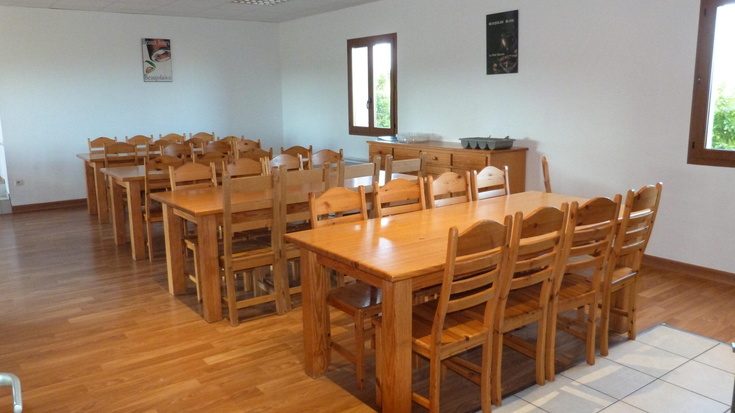 Salle à manger du gîte